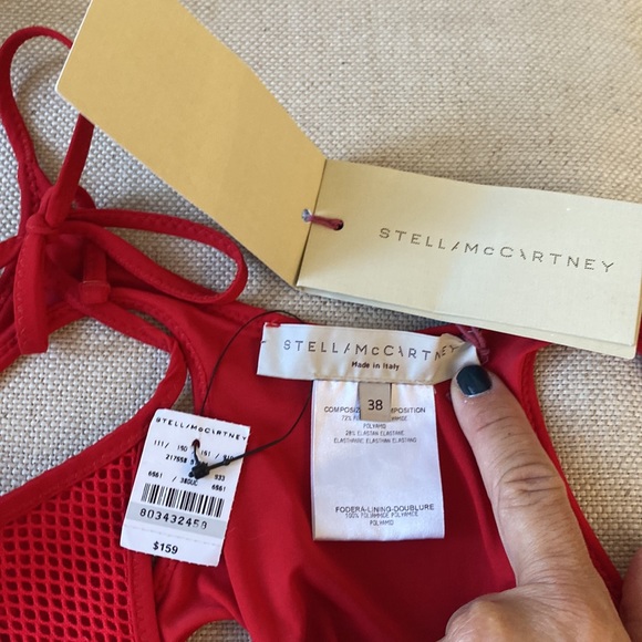 STELLA MCCARTNEY BNWT One-Piece Swimsuit Red Sexy!
Size: XS | US2, IT38 🌈 - Picture 5 of 5